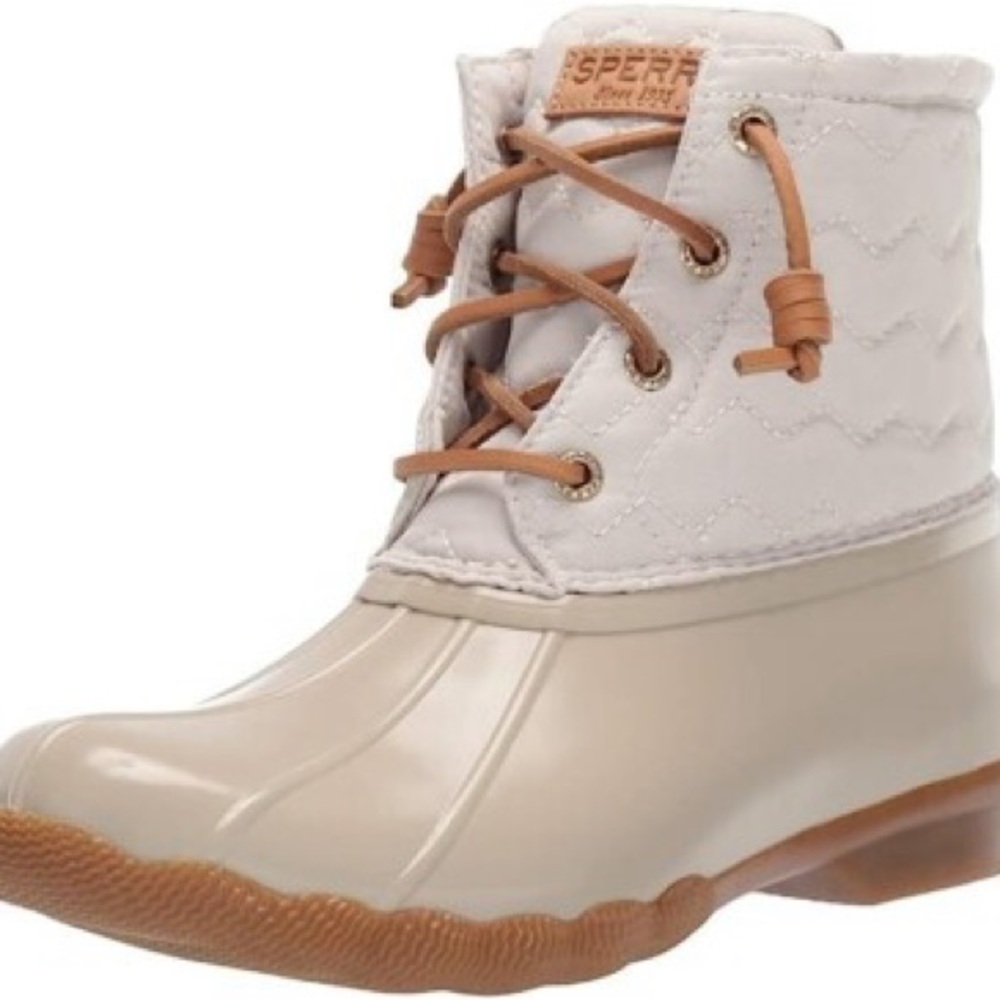 Sperry Saltwater Quilted Duck Boot - New In Box
